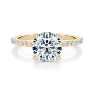 Baxter Full Pavé Engagement Ring Setting